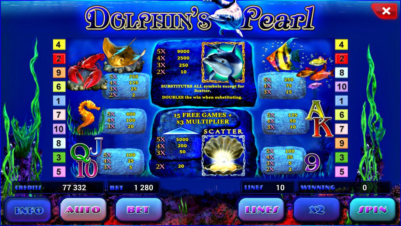 Dolphins Pearl interface
